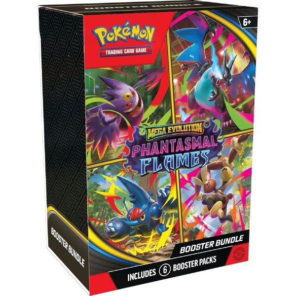 Pokémon TCG: ME02 Phantasmal Flames - Booster Bundle