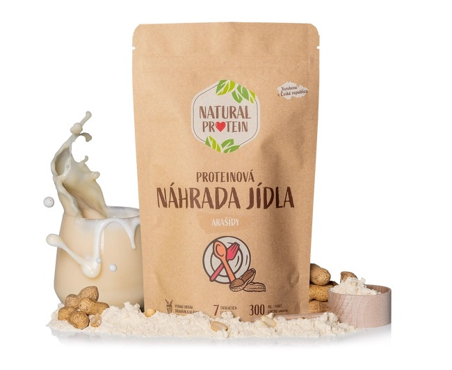 Natural Protein Náhrada jídla- arašídy, 350g