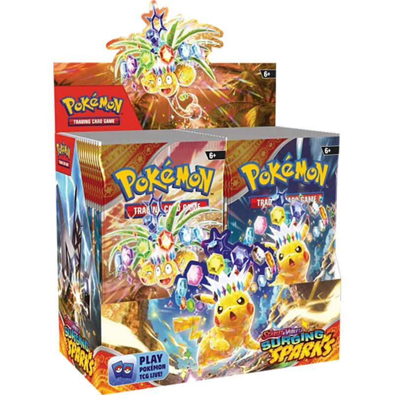 Pokémon TCG: SV08 Surging Sparks - Booster box (36 booster balíčků)