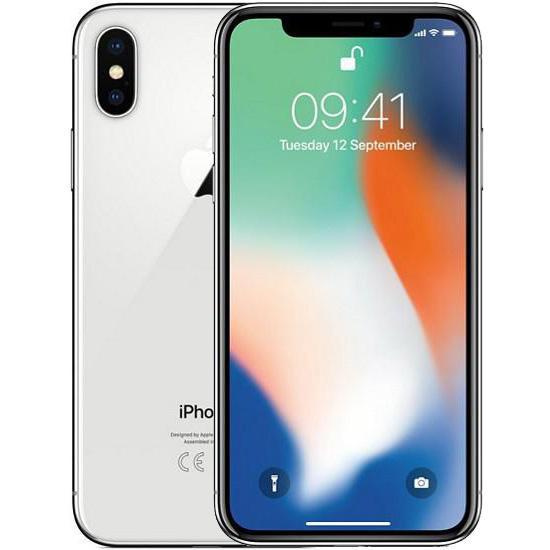 iPhone X 256GB (Stav A) Stříbrná