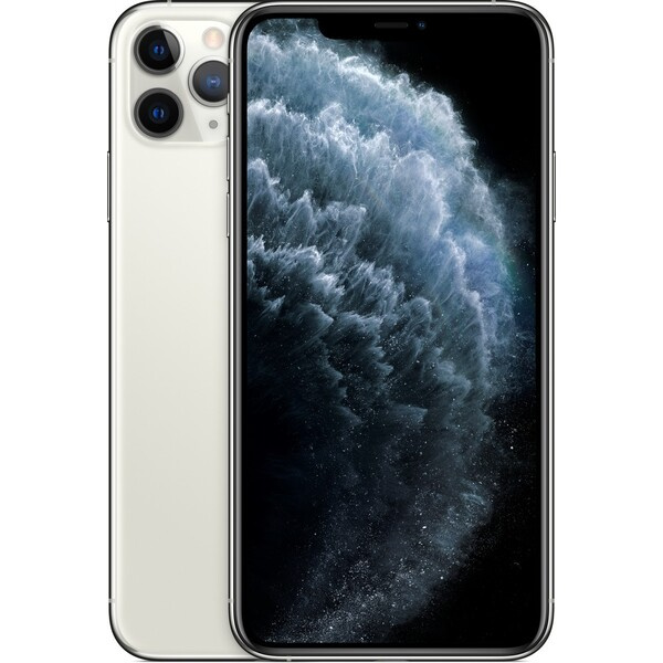 iPhone 11 Pro Max 256GB Stříbrná třídy Výborný