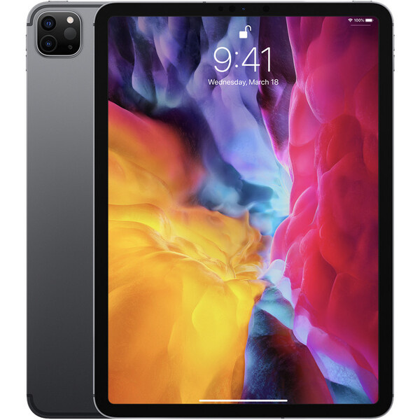 Apple iPad Pro 11" 128 GB Wi-Fi + Cellular vesmírně šedý (2020) (Kategorie B)