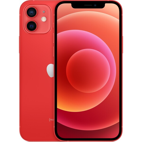 Apple iPhone 12 64GB Červená třídy Velmi dobrý