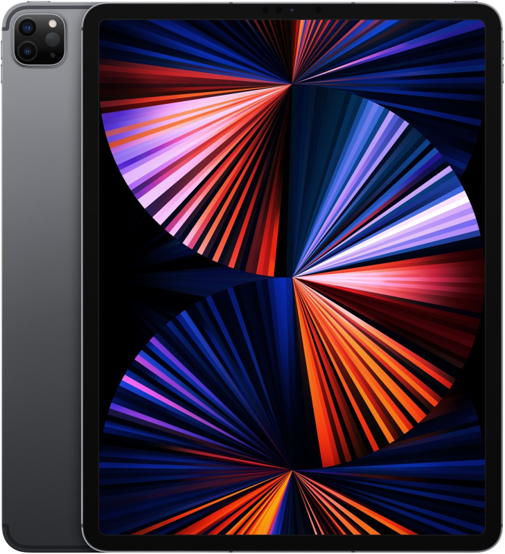 iPad Pro 12,9" 128 GB Wi-Fi + Cellular M1 2021 (Stav A-) Vesmírně šedá MHNF3FD/A