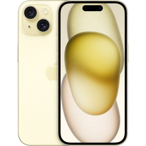 Apple iPhone 15 256GB žlutý Žlutá