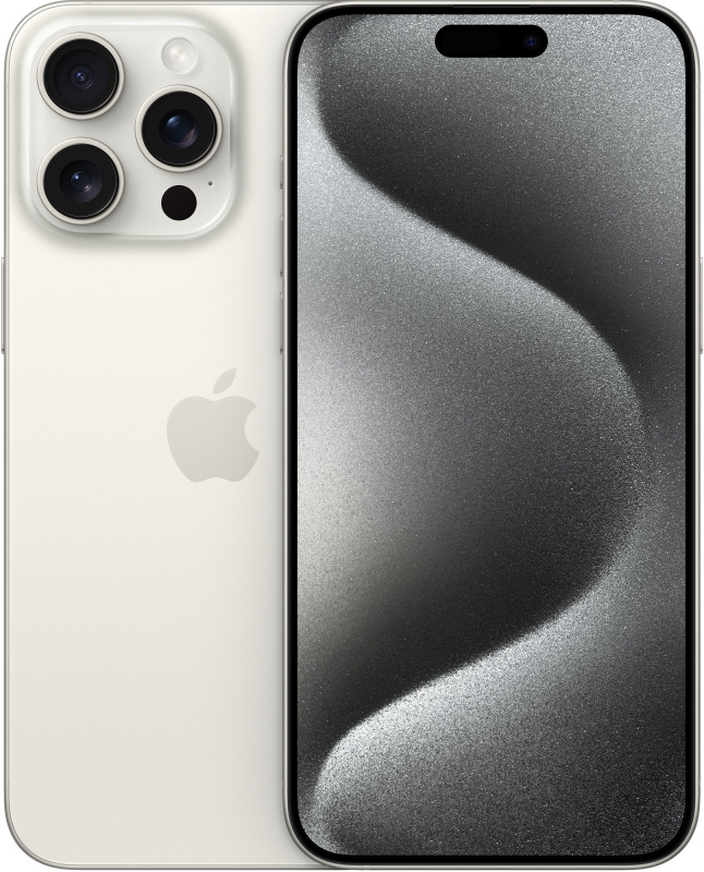 iPhone 15 Pro Max 256GB (Nerozbalený) Bílý Titan MU7F3SX/A