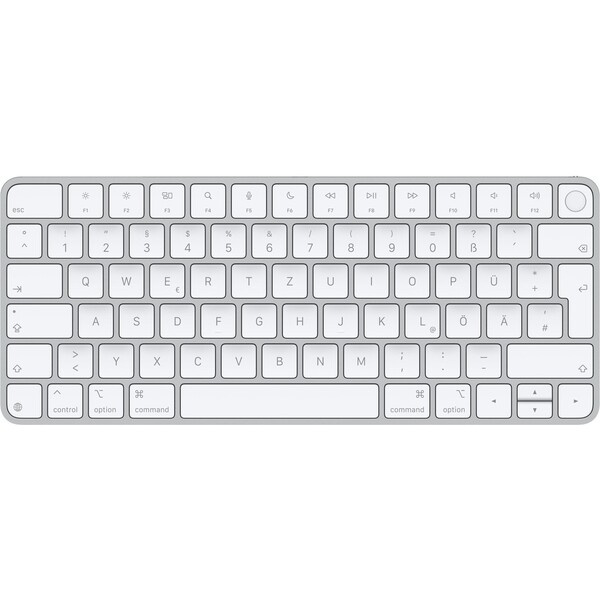 Apple Magic Keyboard s Touch ID německá Stříbrná