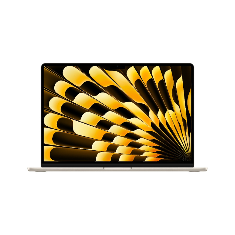 MacBook Air 15,3", Apple M3 8jádrové CPU, 10jádrové GPU, 16GB, 512GB SSD, CZ - hvězdně bílý