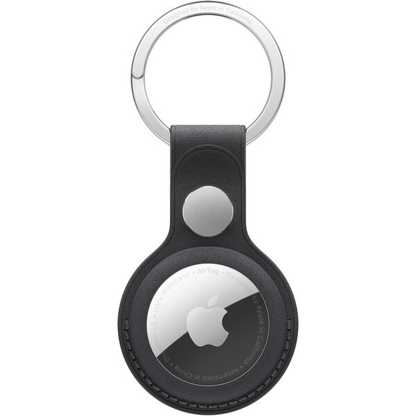 Apple FineWoven klíčenka na AirTag černá Černá