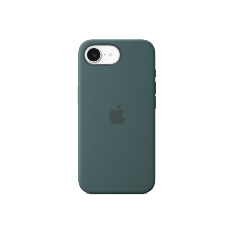 Apple iPhone 16e Silicone Case – Lake Green MD3X4ZM/A
