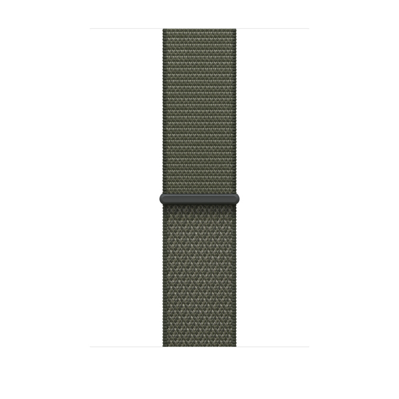 Apple Watch 49/46/45/44mm piniově zelený provlékací sportovní řemínek