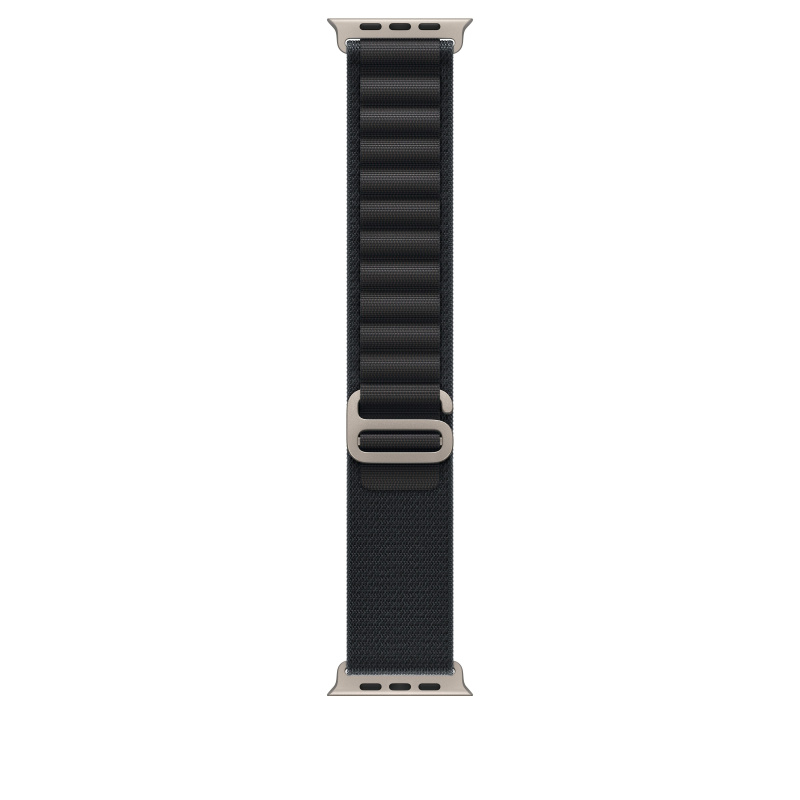 Apple Watch 49/46/45/44mm černý Alpský tah střední přírodní titan