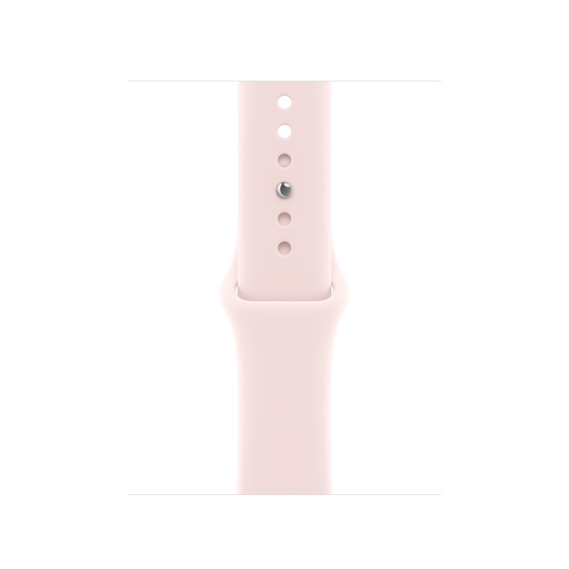 Apple Watch 42/41/40/38mm jemně růžový sportovní řemínek M/L