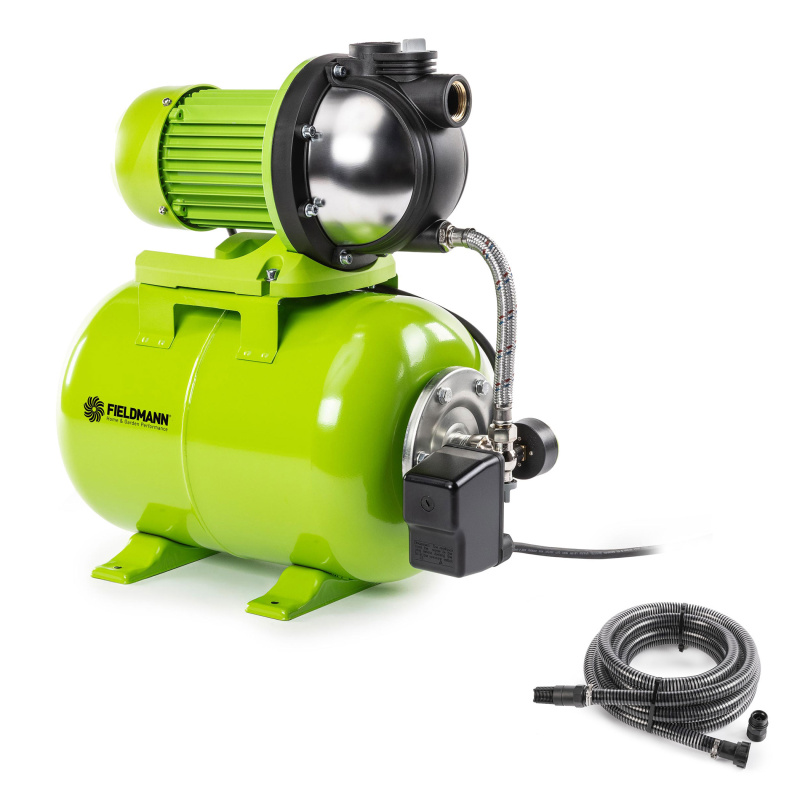 Fieldmann FVC 8560-EC + FVC 9020 Sada Zahradní vodárna + Sací hadice FVC 8560 EC