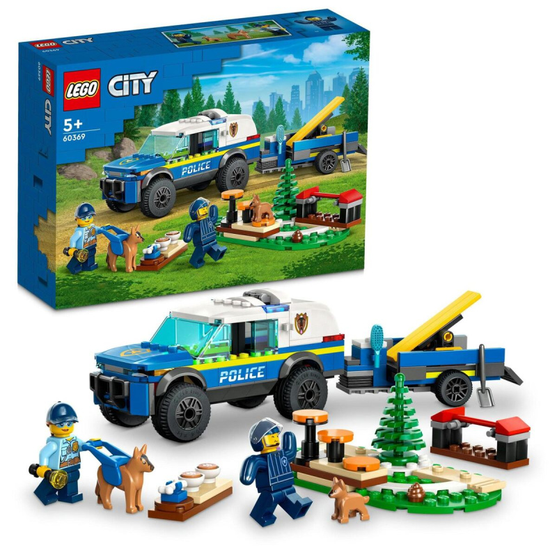 2260369 LEGO® City 60369 Mobilní cvičiště policejních psů - poškozený obal