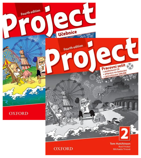 Sada – Project Fourth Edition 2 Učebnice + Project Fourth Edition 2 Pracovní sešit s Audio CD Oxford University Press