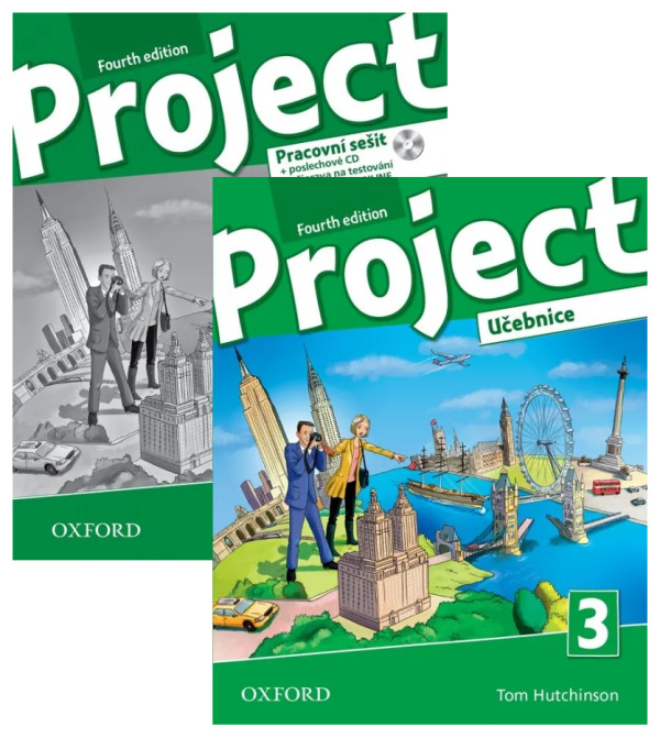 Sada – Project Fourth Edition 3 Učebnice + Project Fourth Edition 3 Pracovní sešit s Audio CD Oxford University Press