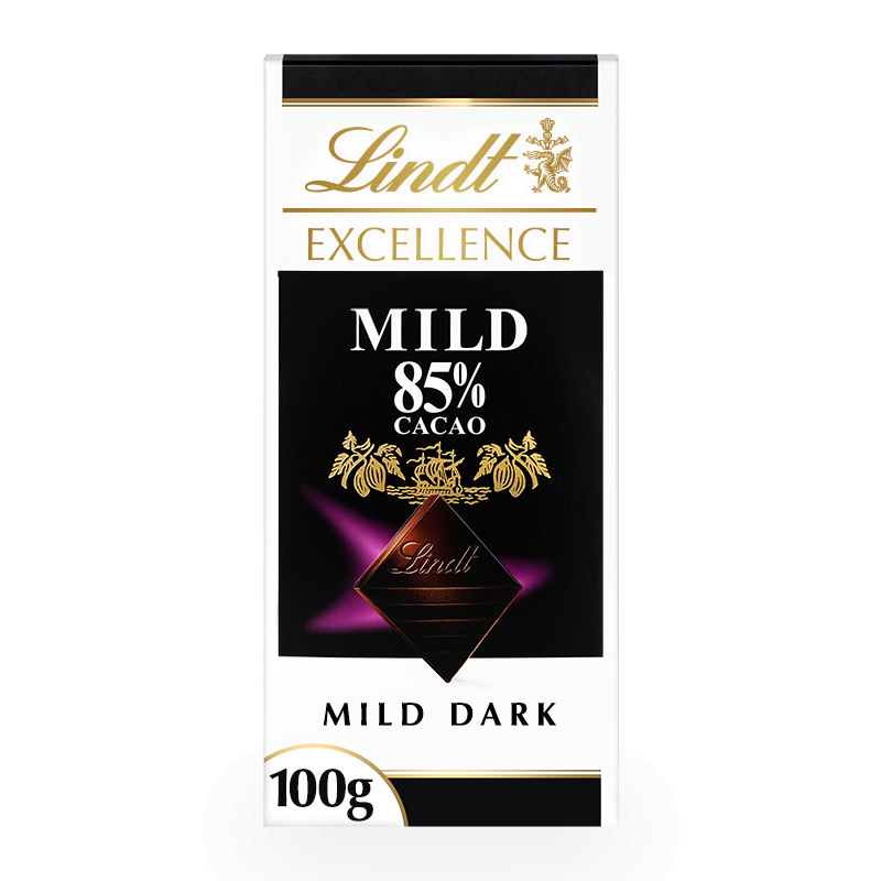 Lindt EXCELLENCE Jemná hořká čokoláda 85% 100g