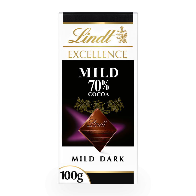 Lindt EXCELLENCE Jemná hořká čokoláda 70% 100g