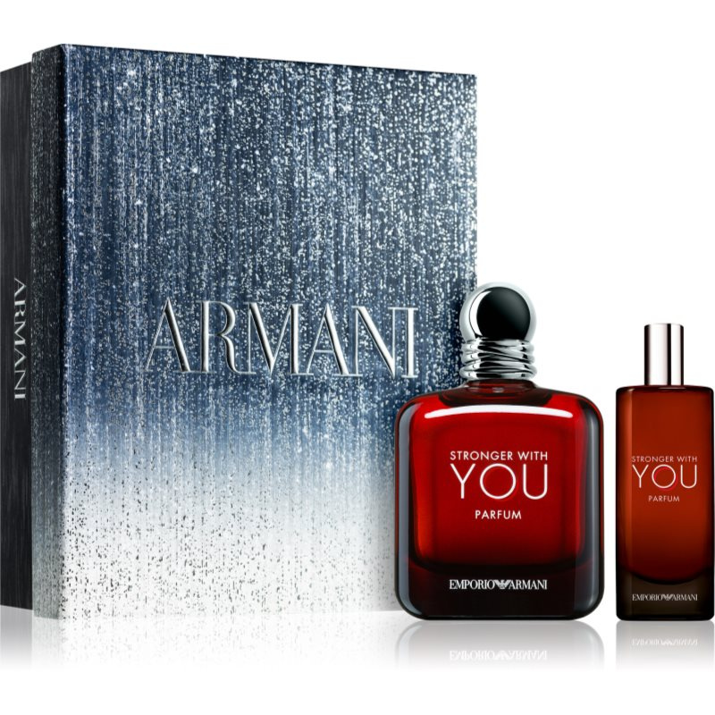 Armani Emporio Stronger With You Parfum dárková sada pro muže
