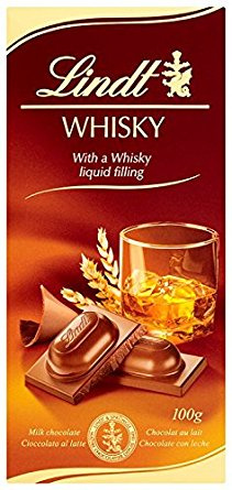 Lindt Mléčná čokoláda s whisky
