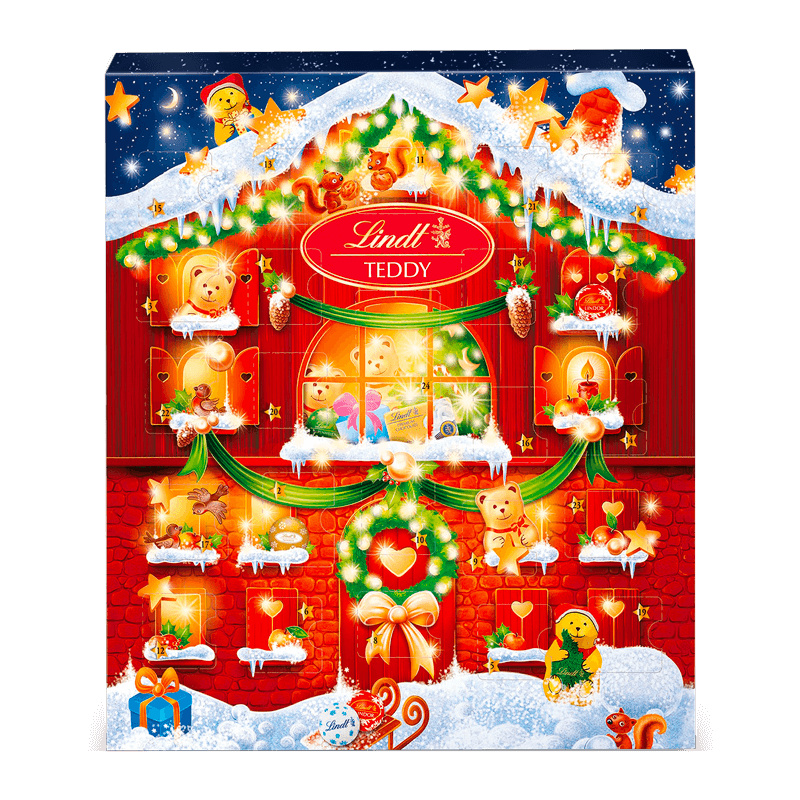 TEDDY Adventní kalendář 115g