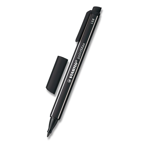 Liner Stabilo PointMax 488, 0,8 mm černý