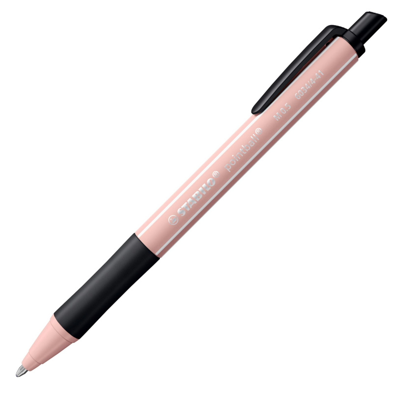 Kuličkové pero STABILO pointball NatureCOLORS Wildflower - pudrově růžové