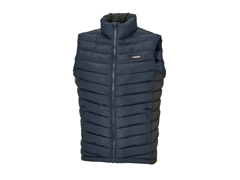 Parkside® Pánská prošívaná vesta (navy modrá, XL (56/58))