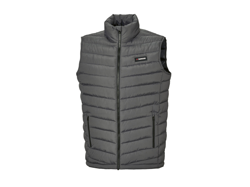 Parkside® Pánská prošívaná vesta (šedá, L (52/54))