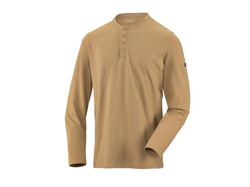 Parkside® Pánské termo triko s dlouhými rukávy (hnědá, M (48/50))