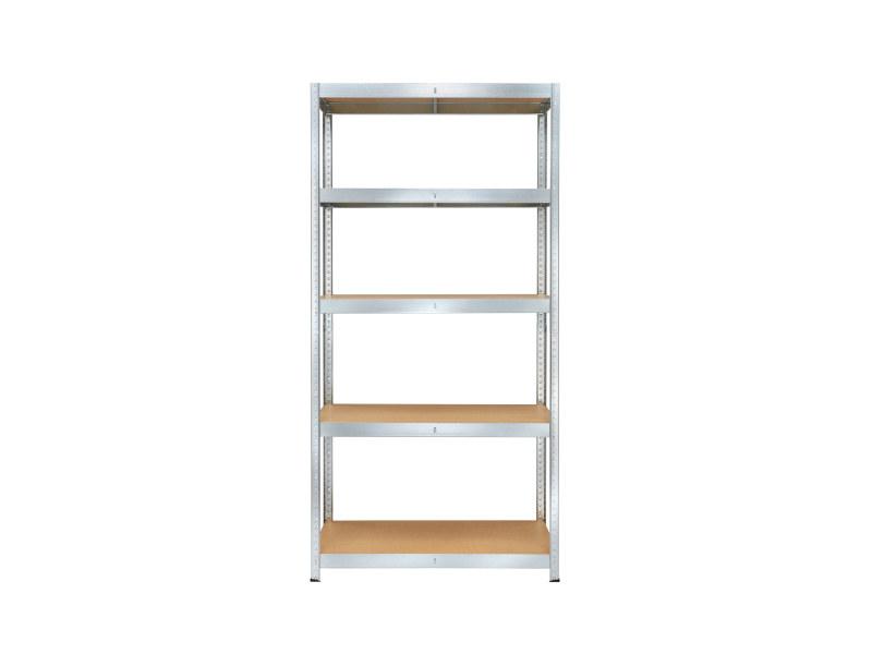 Parkside® Vysokozátěžový regál s 5 policemi, 180 x 90 x 40 cm
