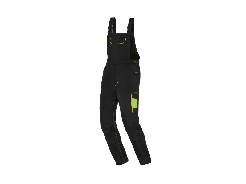 Parkside® Pánské pracovní kalhoty s laclem (černá, 56)