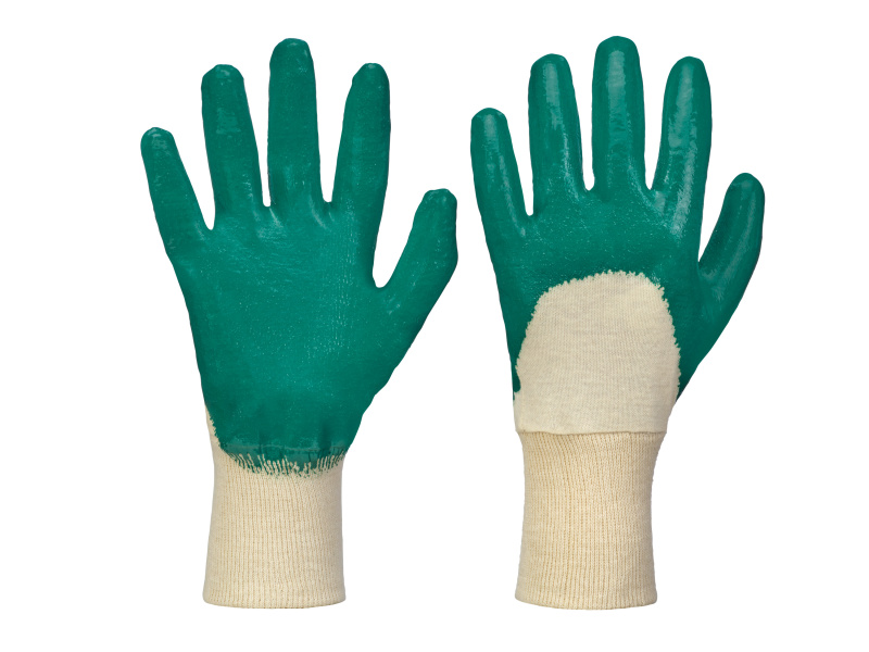 Parkside® Dámské / Pánské zahradní rukavice (nitril/bílá/zelená, 9)