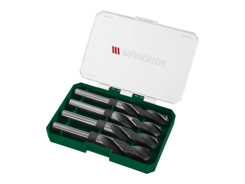 Parkside® Sada spirálových vrtáků HSS (sada 4dílná)