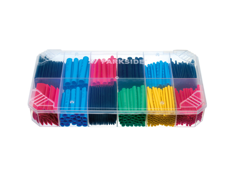 Parkside® Sada drobných dílů (smršťovací bužírky 450 ks.)