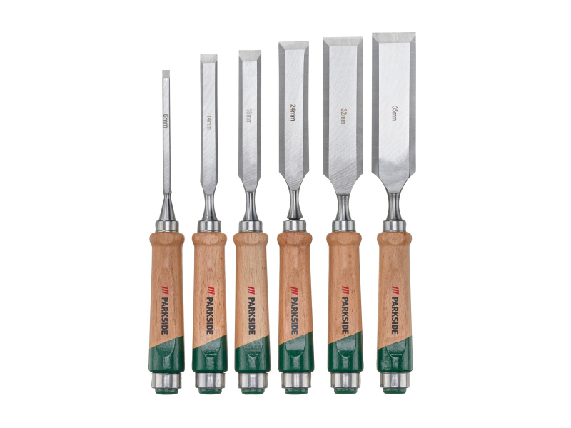 Parkside® Sada dlát / Sada soustružnických nožů (sada dlát, 6dílná )