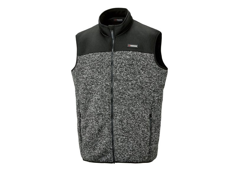 Parkside® Pánská fleecová vesta (černá, XL (56/58))