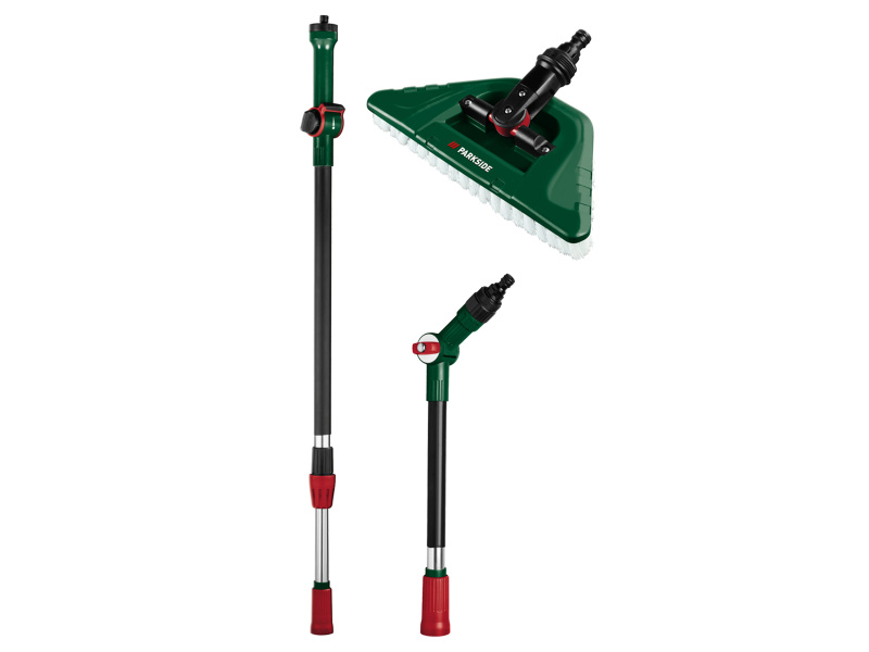 Parkside® Sada na čištění povrchů / Sada okenních stěrek (kartáč na čištění povrchů, 3dílná sada)