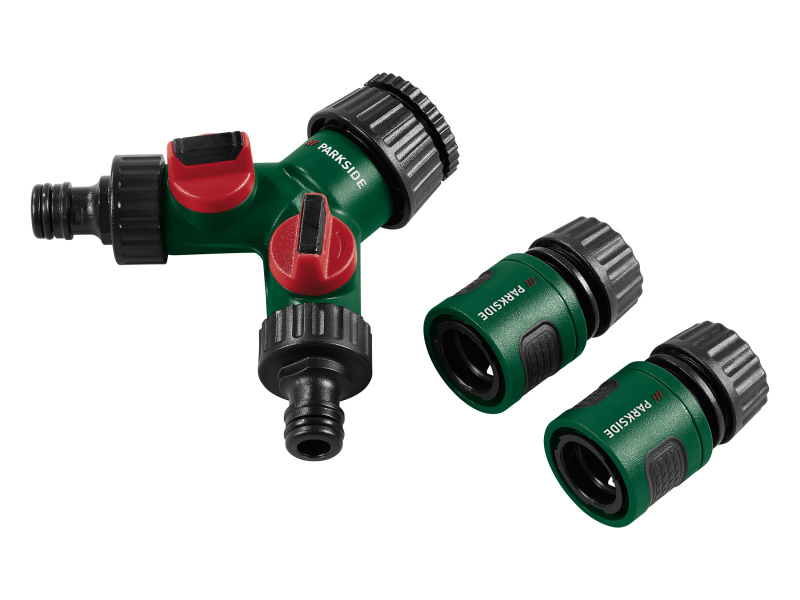 Parkside® Zahradní postřikovač s připojovací sadou (2 ventily 13-15 mm)