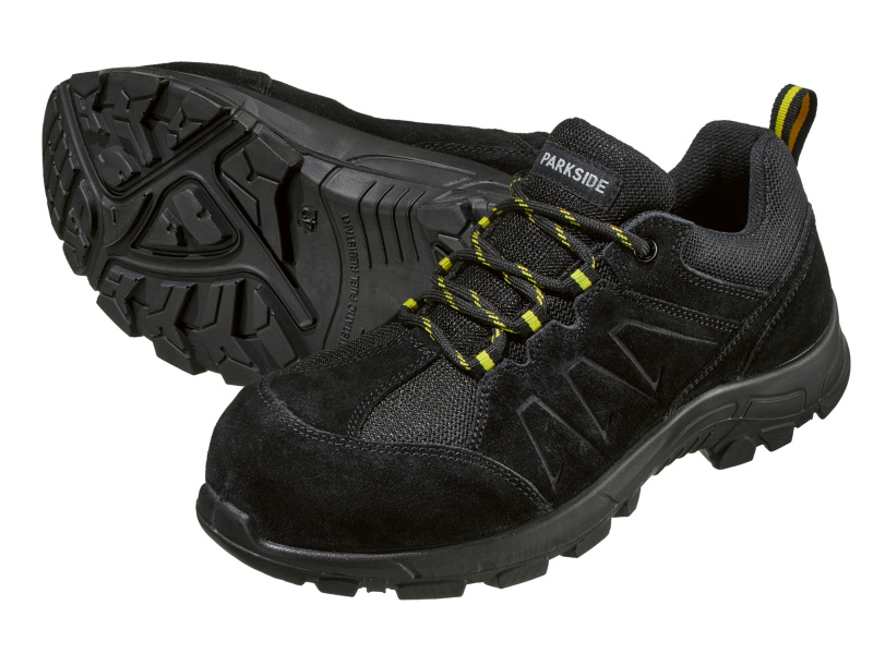Parkside® Pánská kožená bezpečnostní obuv S3 (nízká obuv, 45)