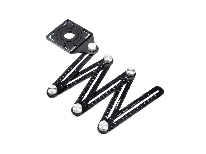 Parkside® Měřicí pomůcka (úhlová šablona / pravítko)