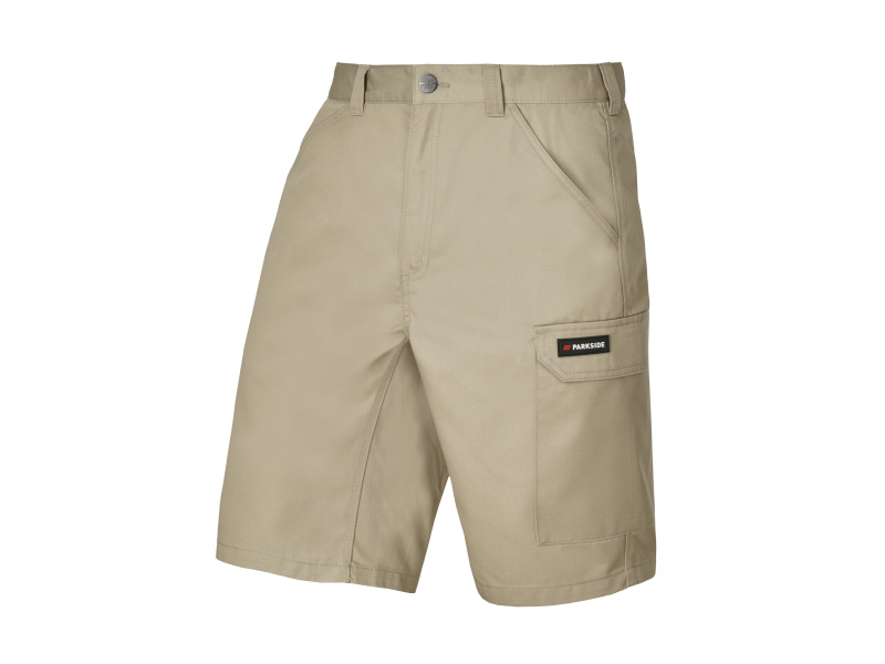 Parkside® Pánské pracovní kraťasy (béžová, 56)
