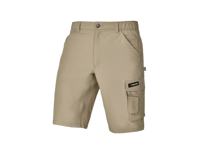 Parkside® Pánské pracovní kraťasy (béžová, 52)
