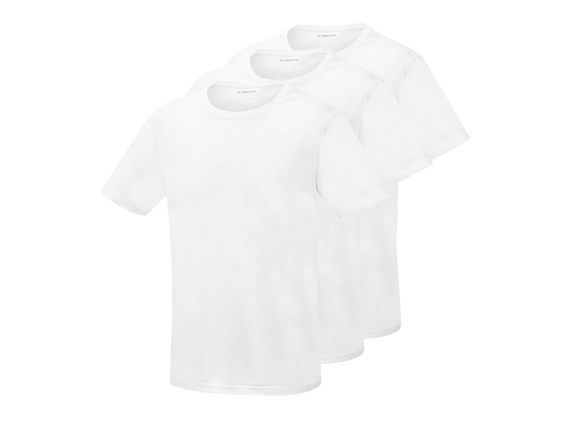 Parkside® Pánské triko, 3 kusy (bílá, L (52/54))