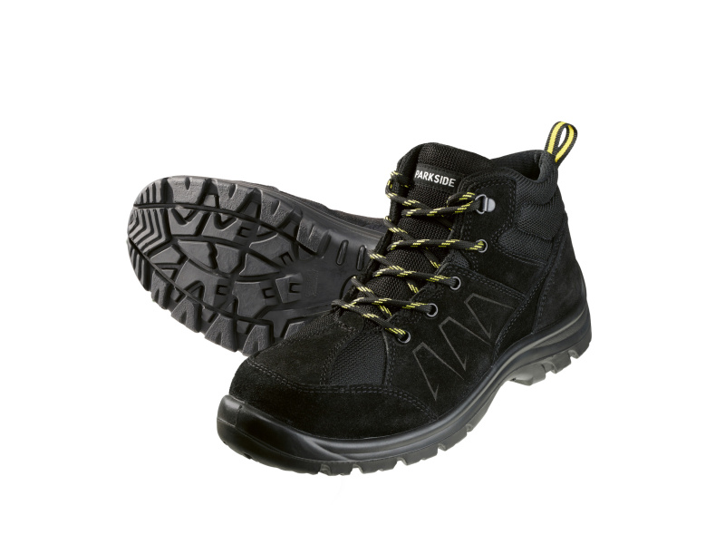 Parkside® Pánská kožená bezpečnostní obuv S3 (High Cut, 43)