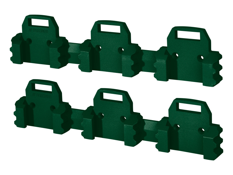 Parkside® Sada nástěnných držáků X 20 V Team (sada trojitých držáků, 2dílná)