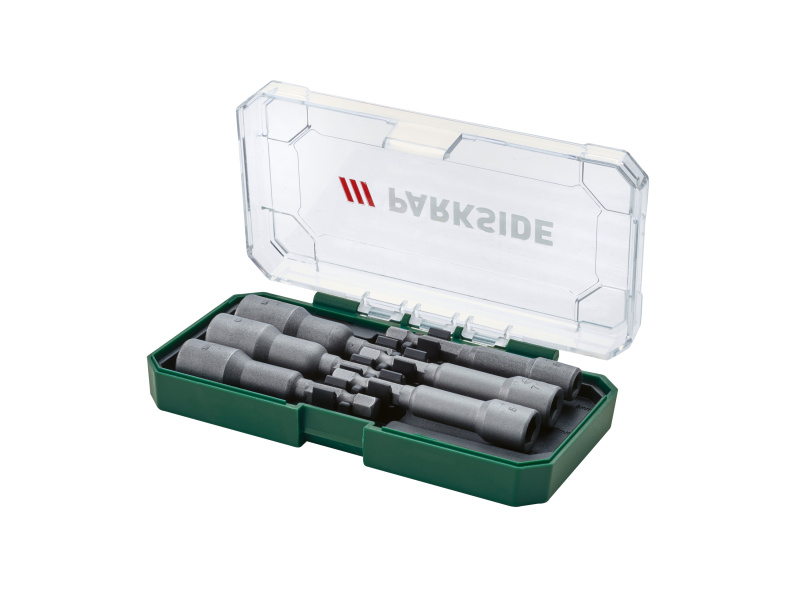 Parkside® Sada bitů, 6/15/21dílná / Sada nástrčných klíčů, 6dílná (sada nástrčných klíčů, 6dílná)