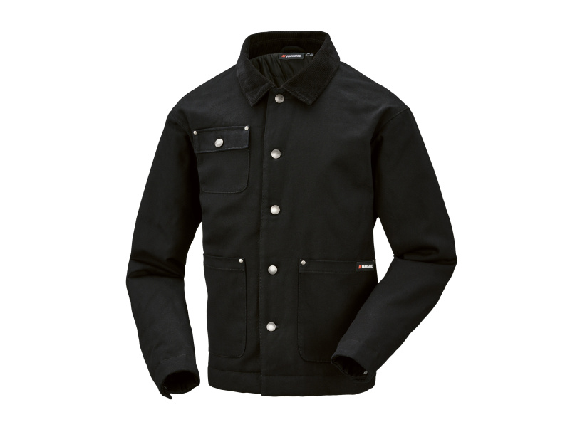 Parkside® Pánská plátěná pracovní bunda (černá, XL (56/58))
