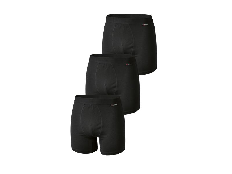 Parkside® Pánské funkční boxerky, 3 kusy (černá, 6/L)